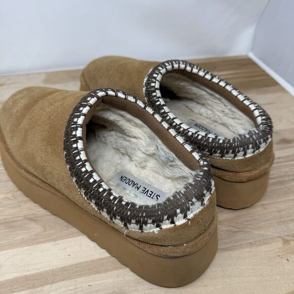 Steve Madden Selena 2 Chestnut Suede Size 8.5 Fashion Boot - Picture 3 of 13